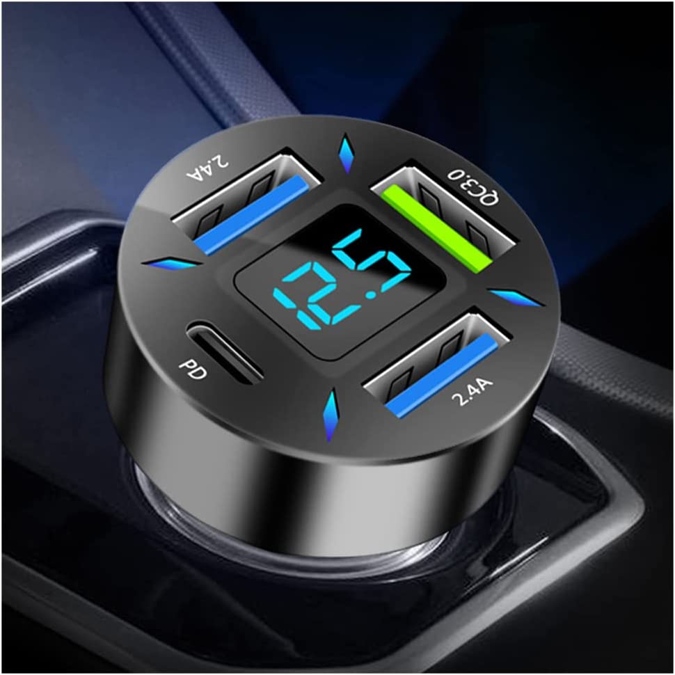 66W Super Fast Car Charger: Universal Quick Charging with Enhanced Features