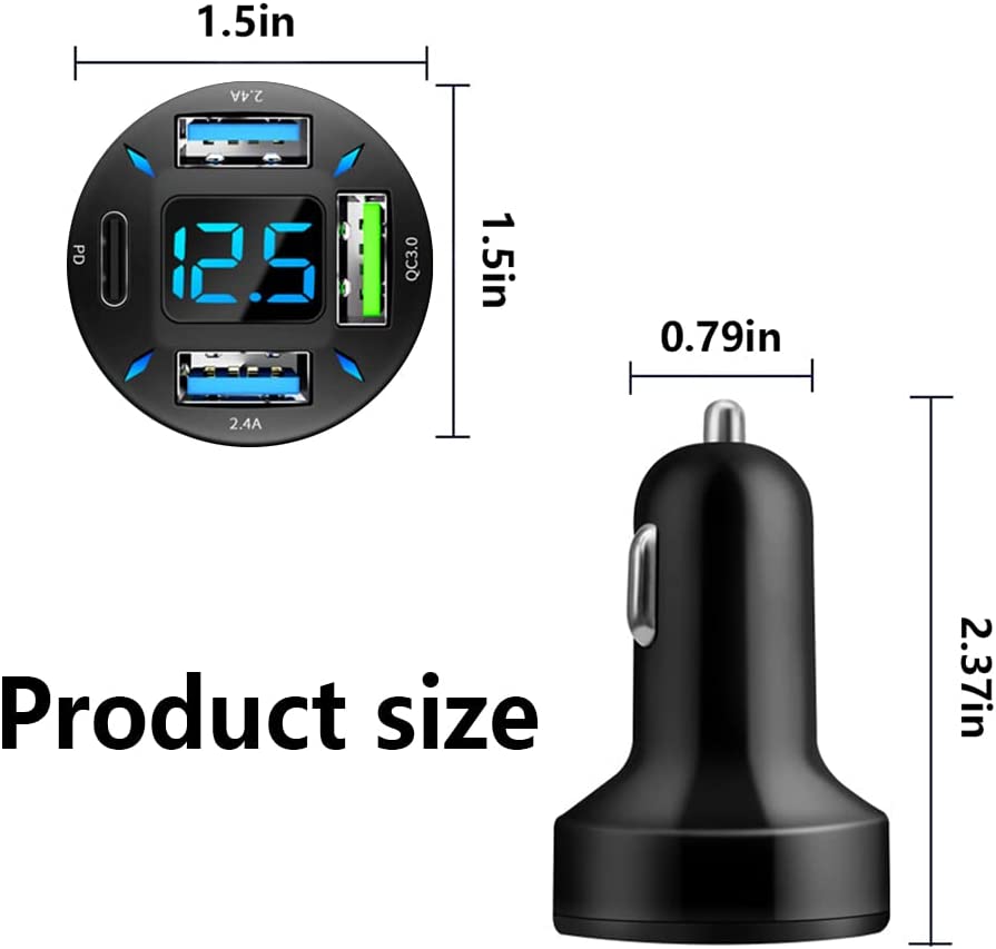 66W Super Fast Car Charger