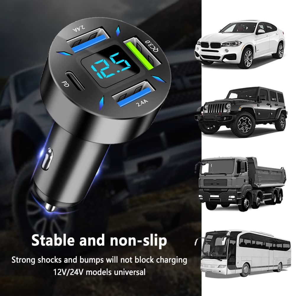 66W Super Fast Car Charger