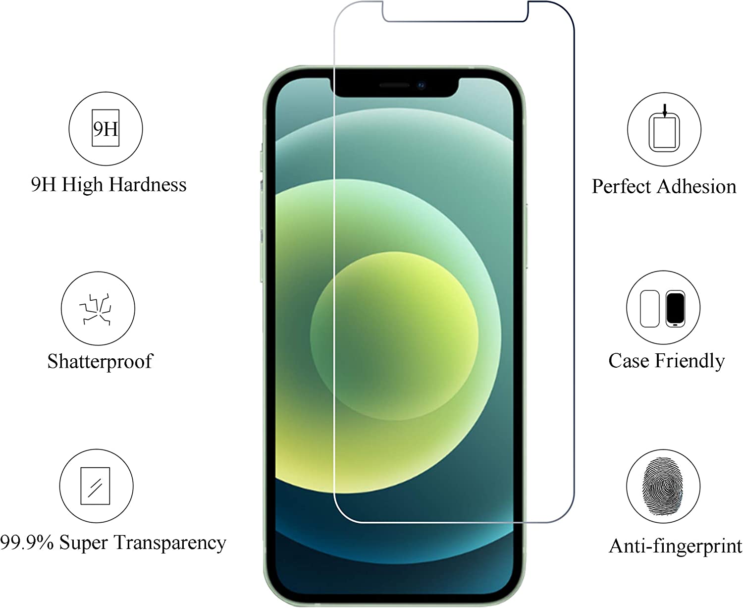 Ailun Glass Screen Protector for iPhone 11/XR