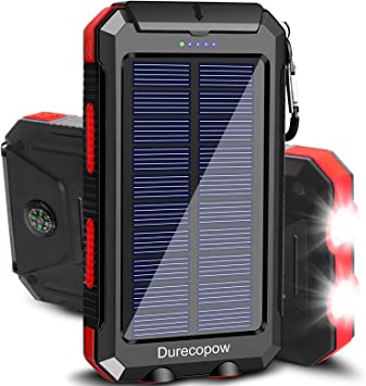 Revolutionize Outdoor Adventures with Durecopow 20000mAh Solar Charger