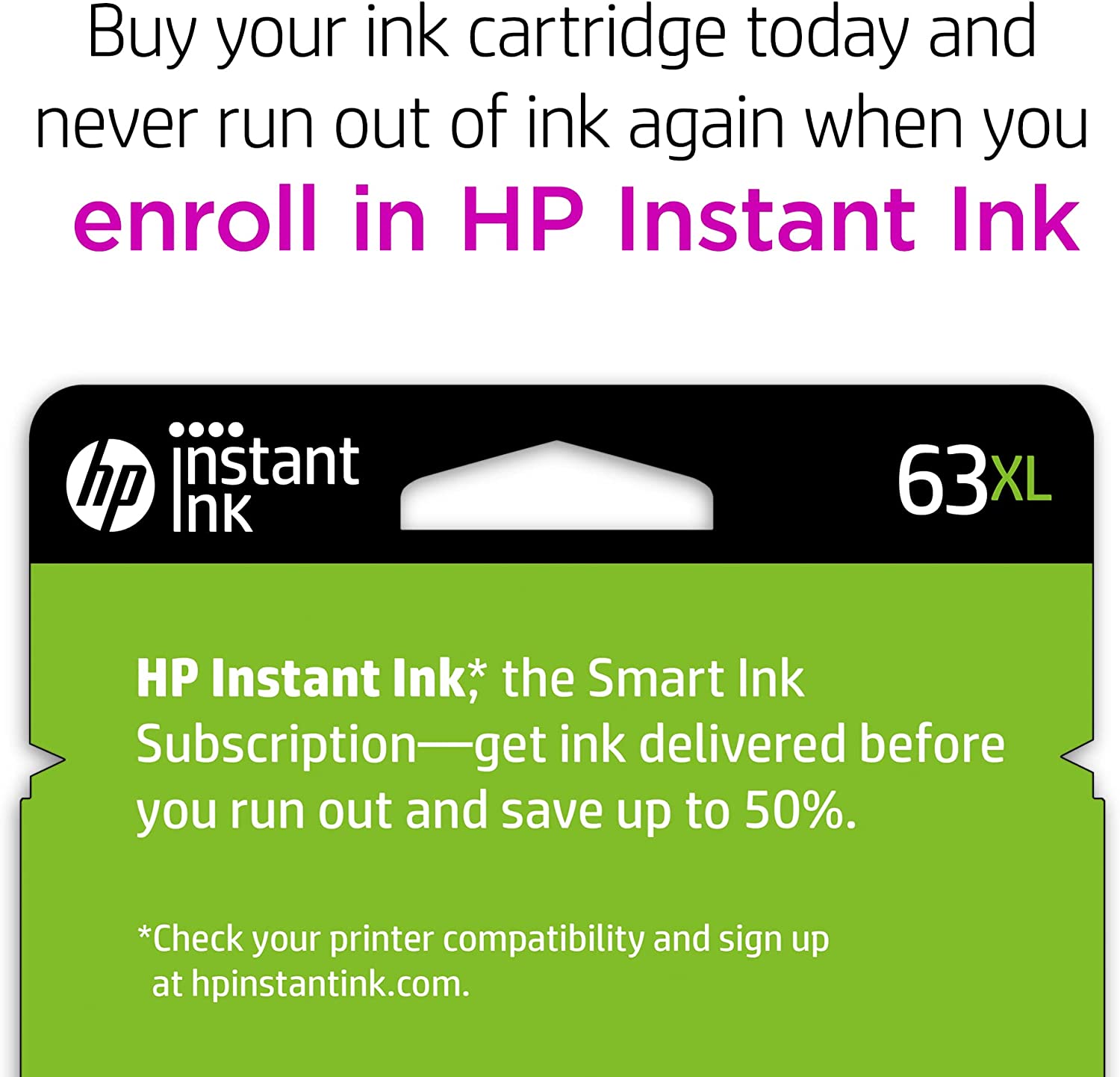 HP 63XL Black High-Yield Ink Cartridge