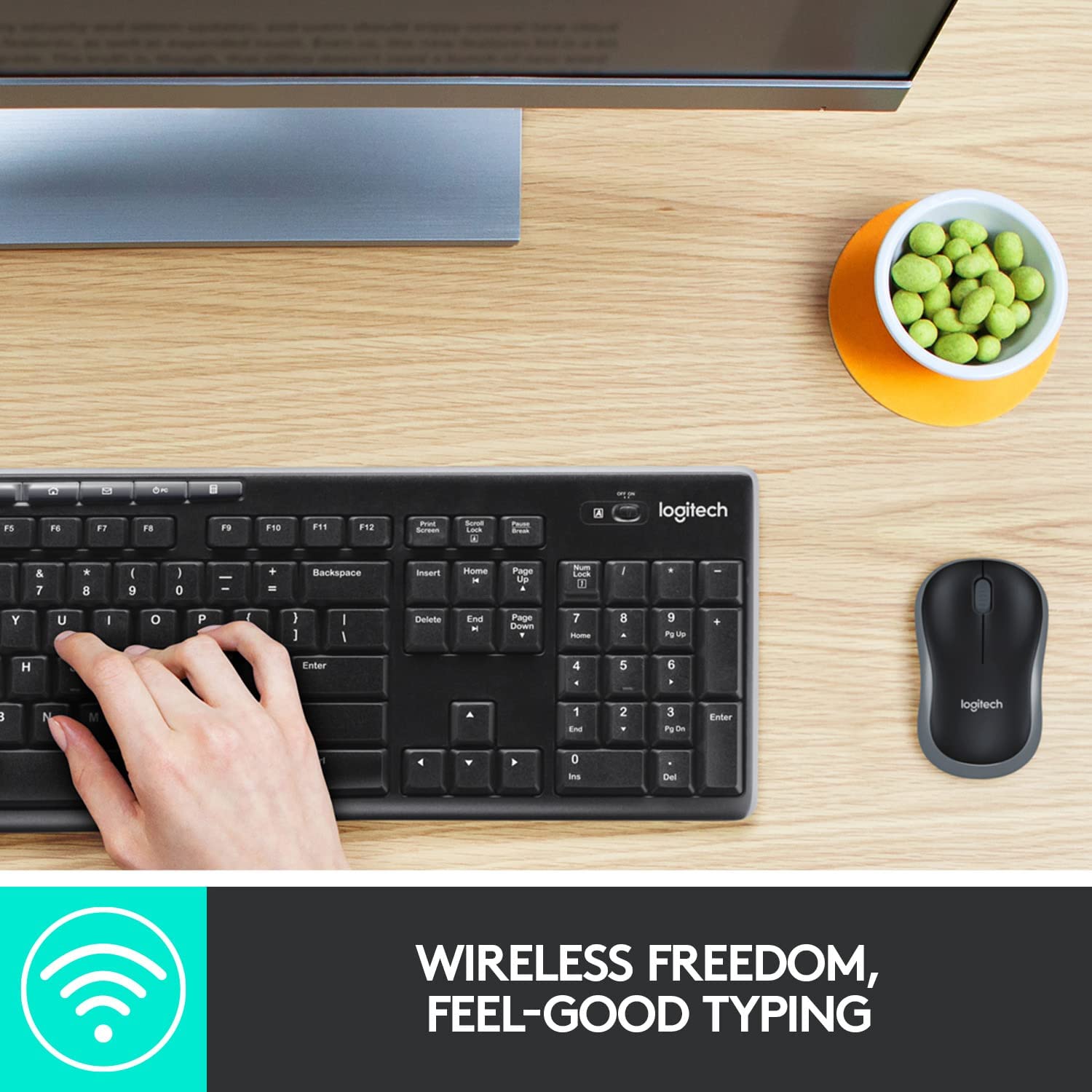 Logitech MK270 Wireless Keyboard and Mouse Combo_