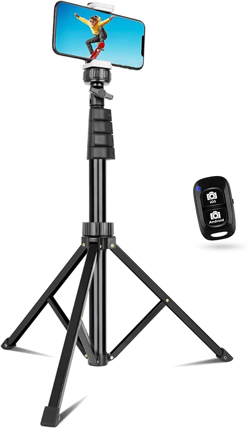 Sensyne 62” Phone Tripod: The Perfect Companion for Creative Photography