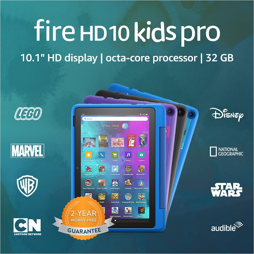 Unveiling the Amazon Fire HD 10 Kids Pro Tablet: The Best Big Kids’ Tablet for 2021