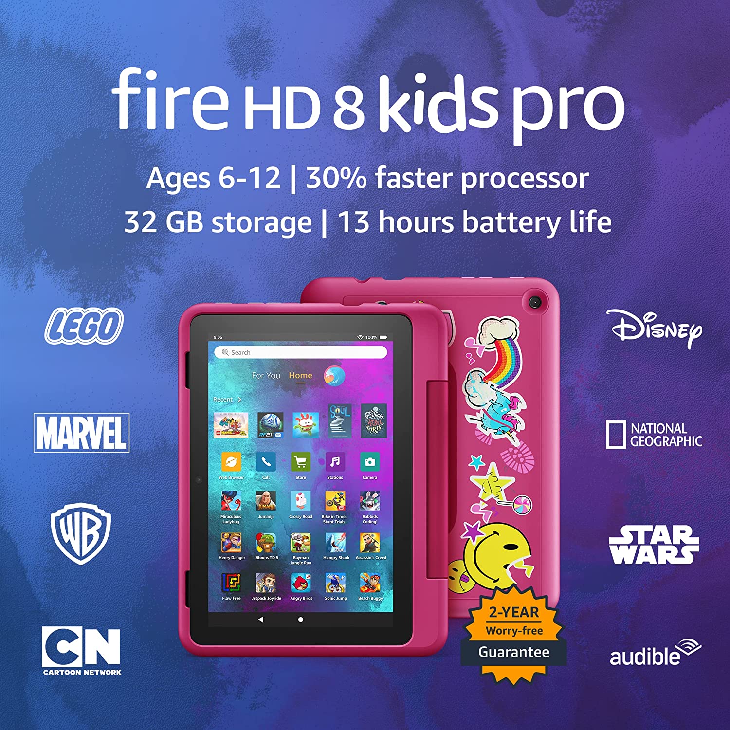 In-depth Review: Amazon Fire HD 8 Kids Pro Tablet – Perfect Tech for Kids!