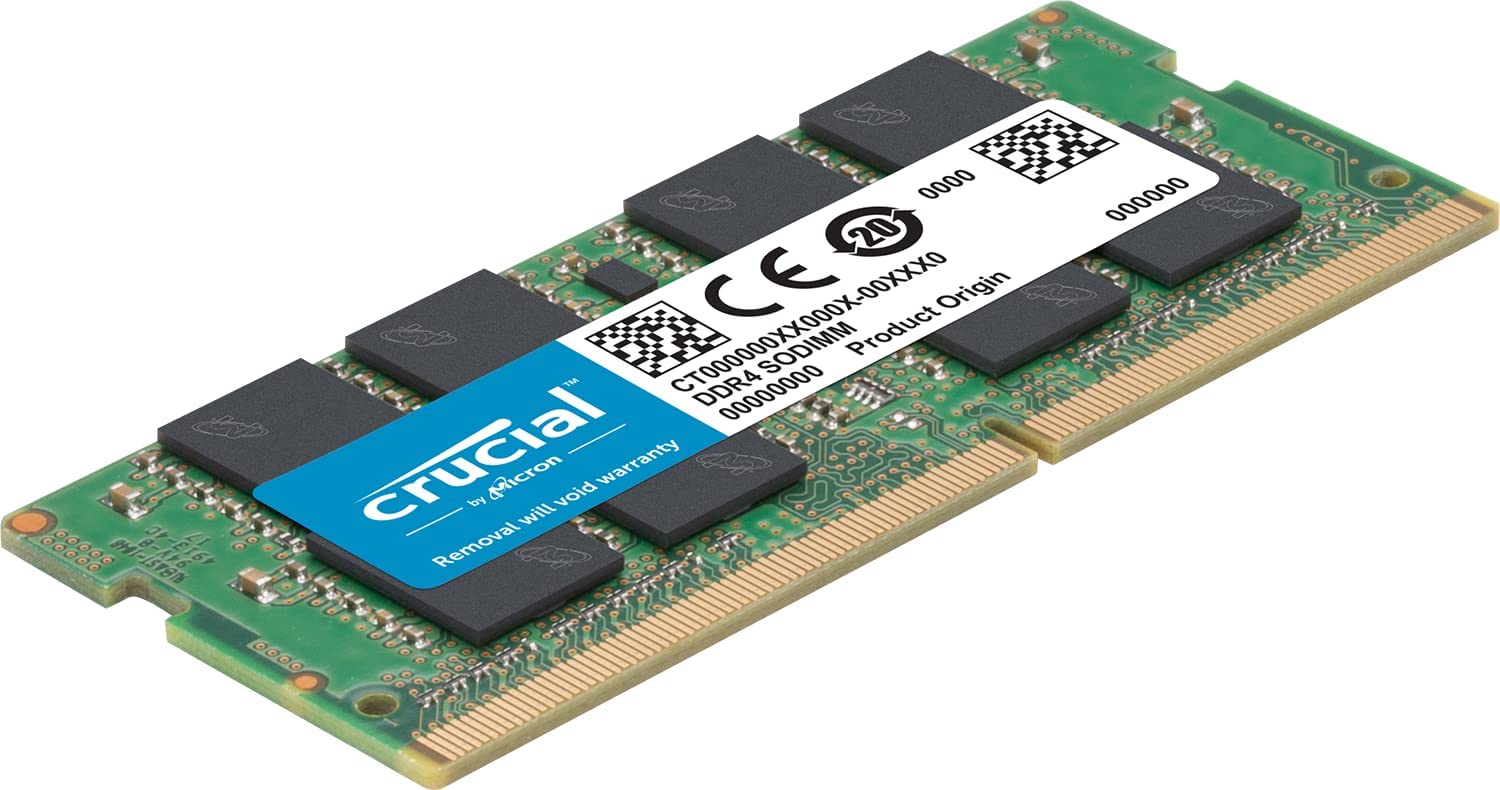 Crucial 32GB DDR4 3200MHz laptop memory