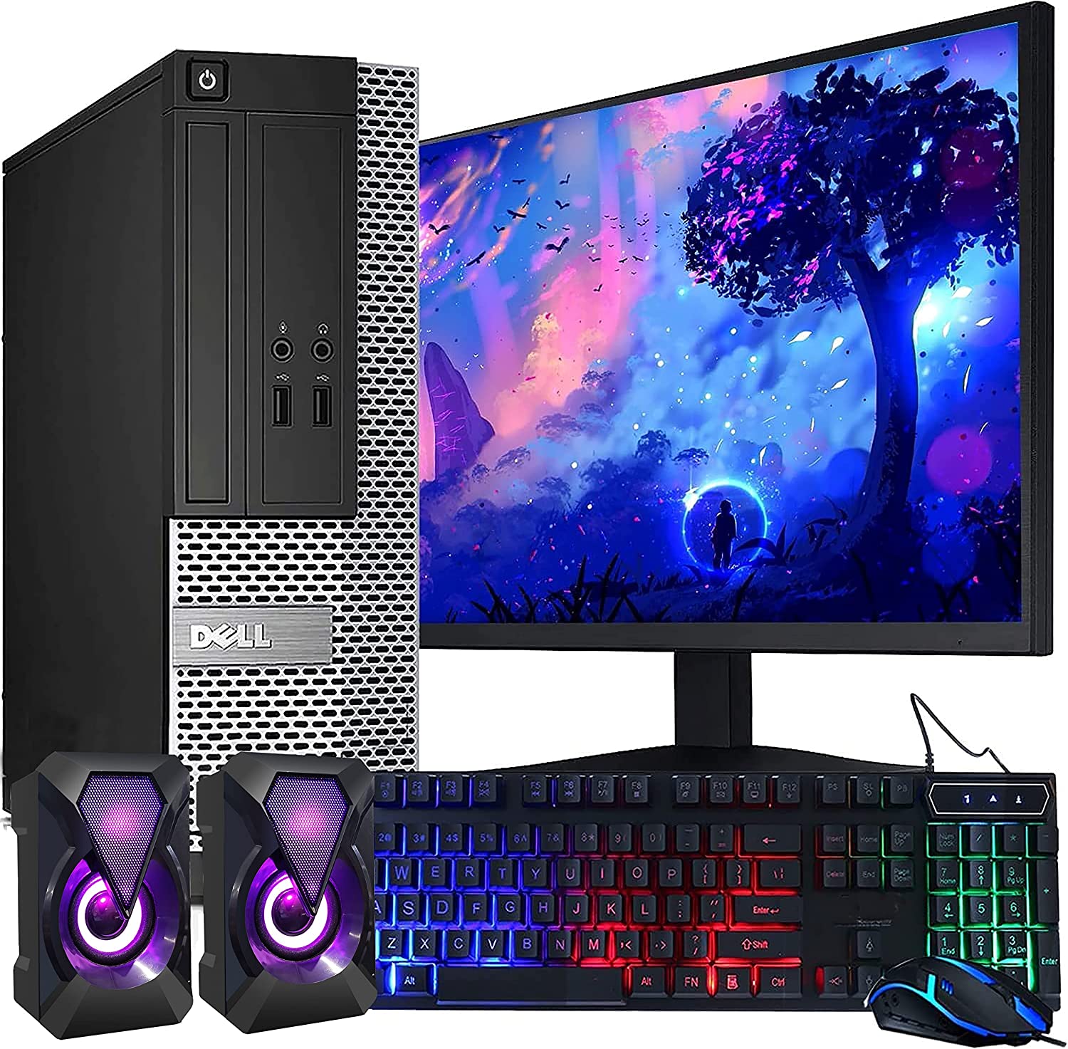 Comprehensive Review: Dell OptiPlex Computer Desktop PC with New 22″ LED Monitor (Renewed)