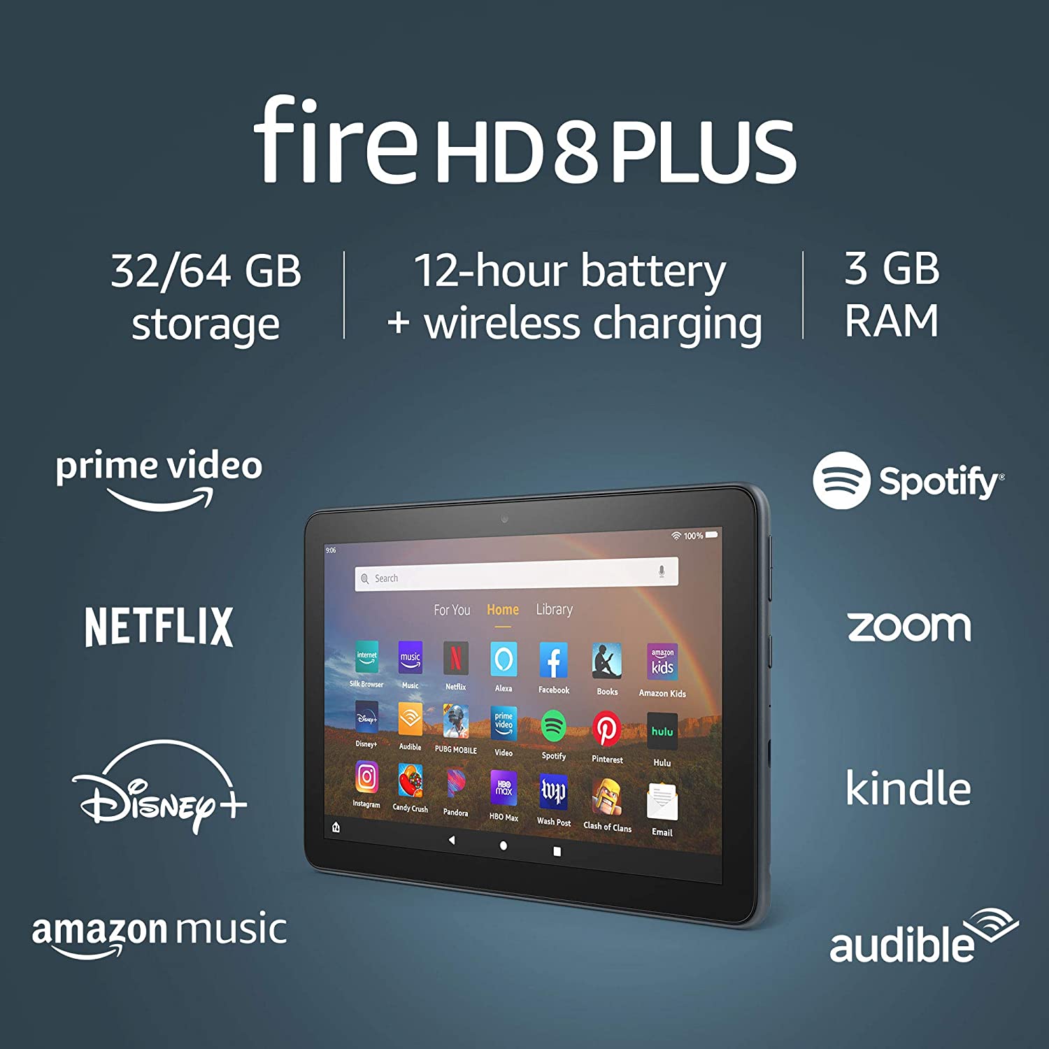 Fire HD 8 Plus Tablet (2020 Release): Your Perfect Companion for Portable Entertainment