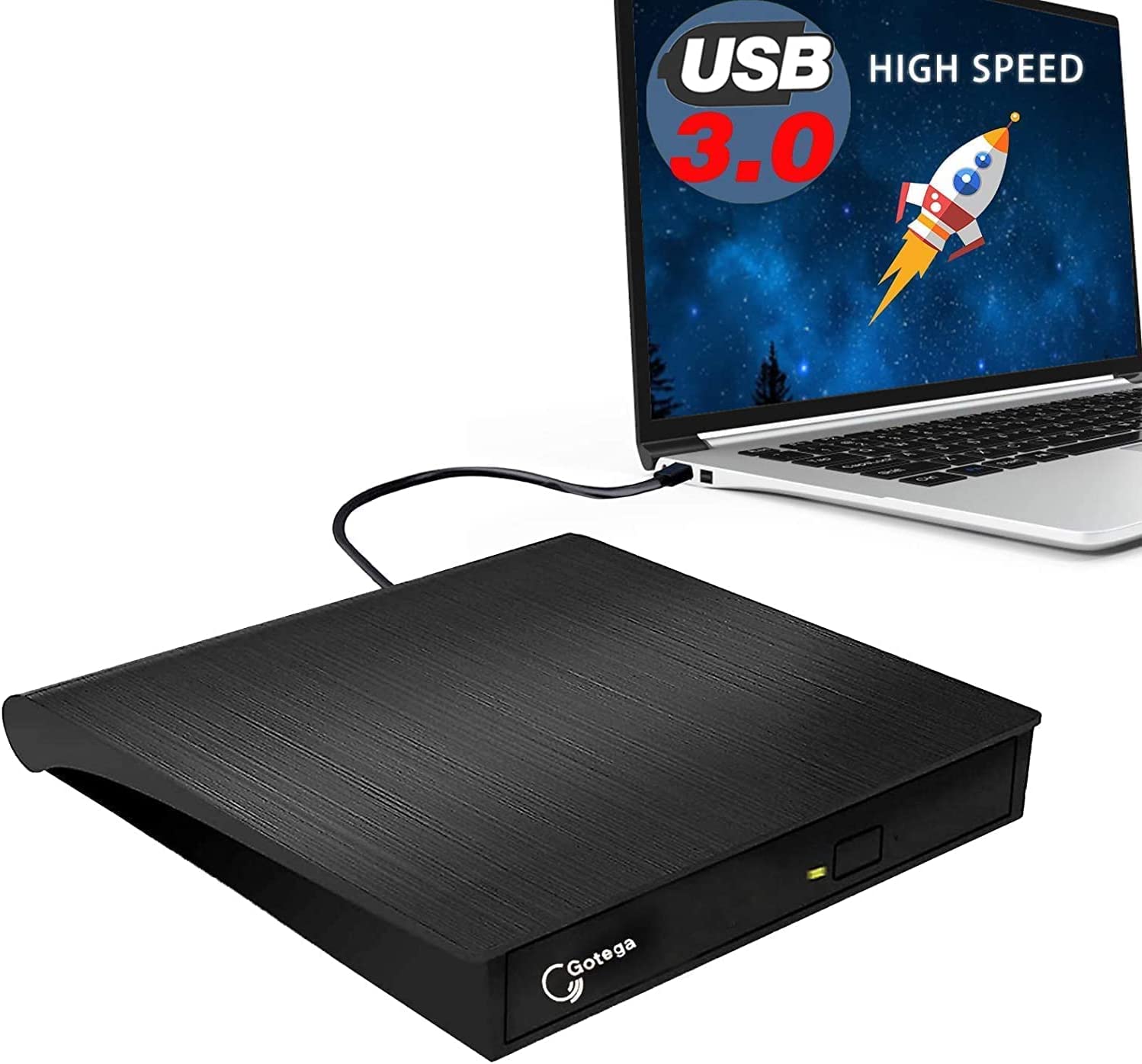 Review: Gotega USB 3.0 External DVD Drive – Top Tech for Your Laptop