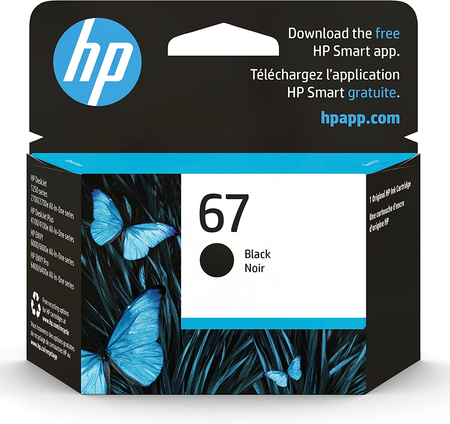 Exceptional Performance with HP 67 Black Ink Cartridge – Your Trusted Printing Solution