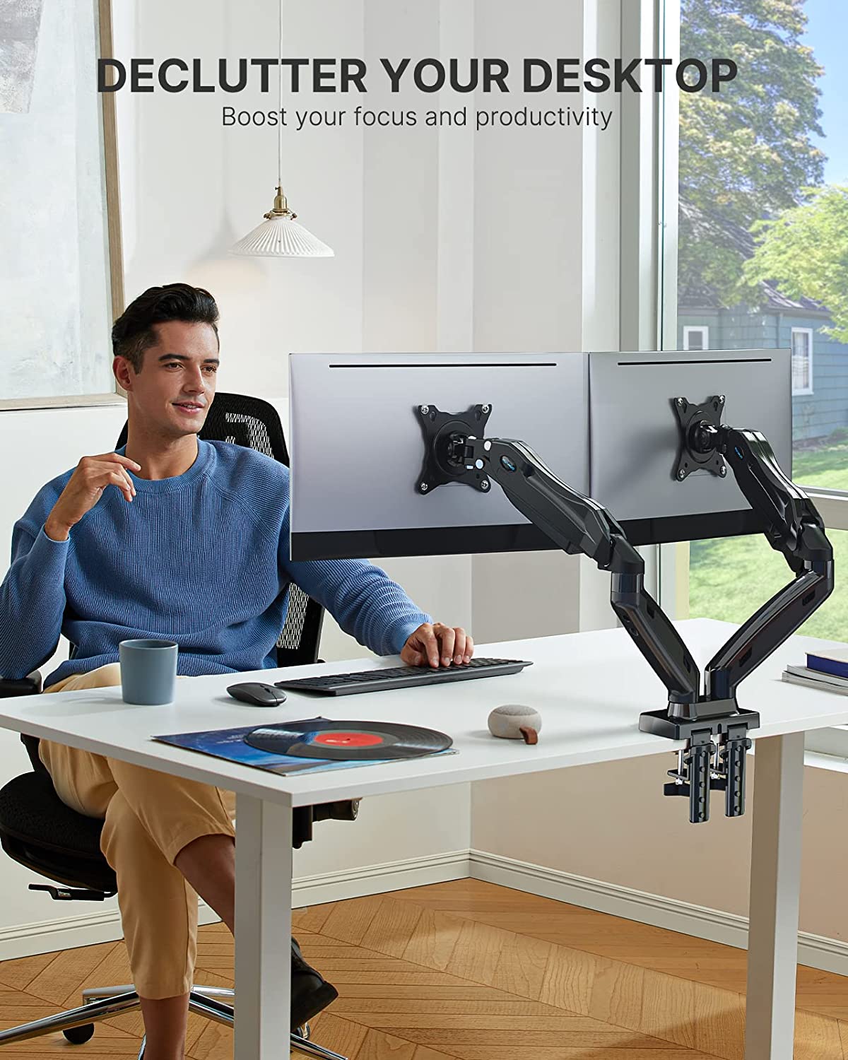 HUANUO Dual Monitor Stand