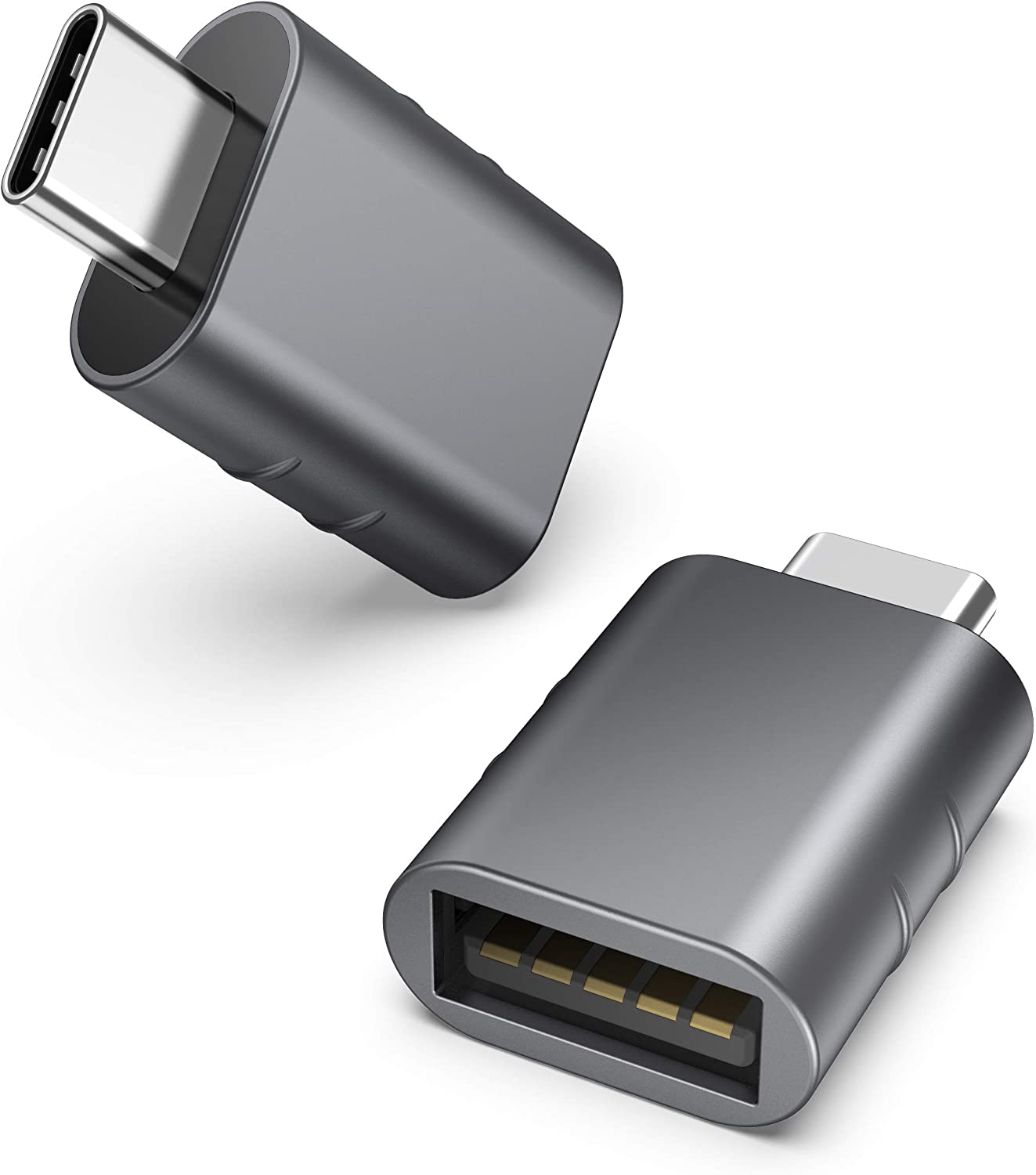 Top-tier USB C to USB3 Adapter: A Compact Solution for Latest iMacs, MacBooks, and Other Type C Devices