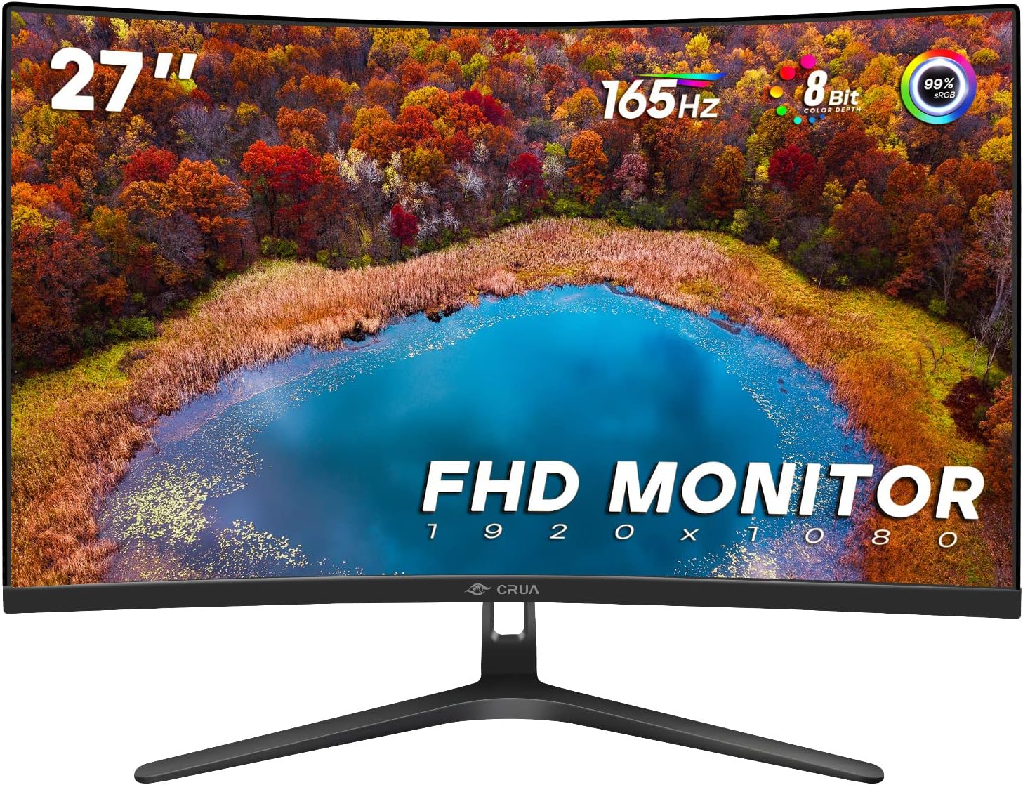 CRUA 27" 144hz/165HZ Curved Gaming Monitor Review