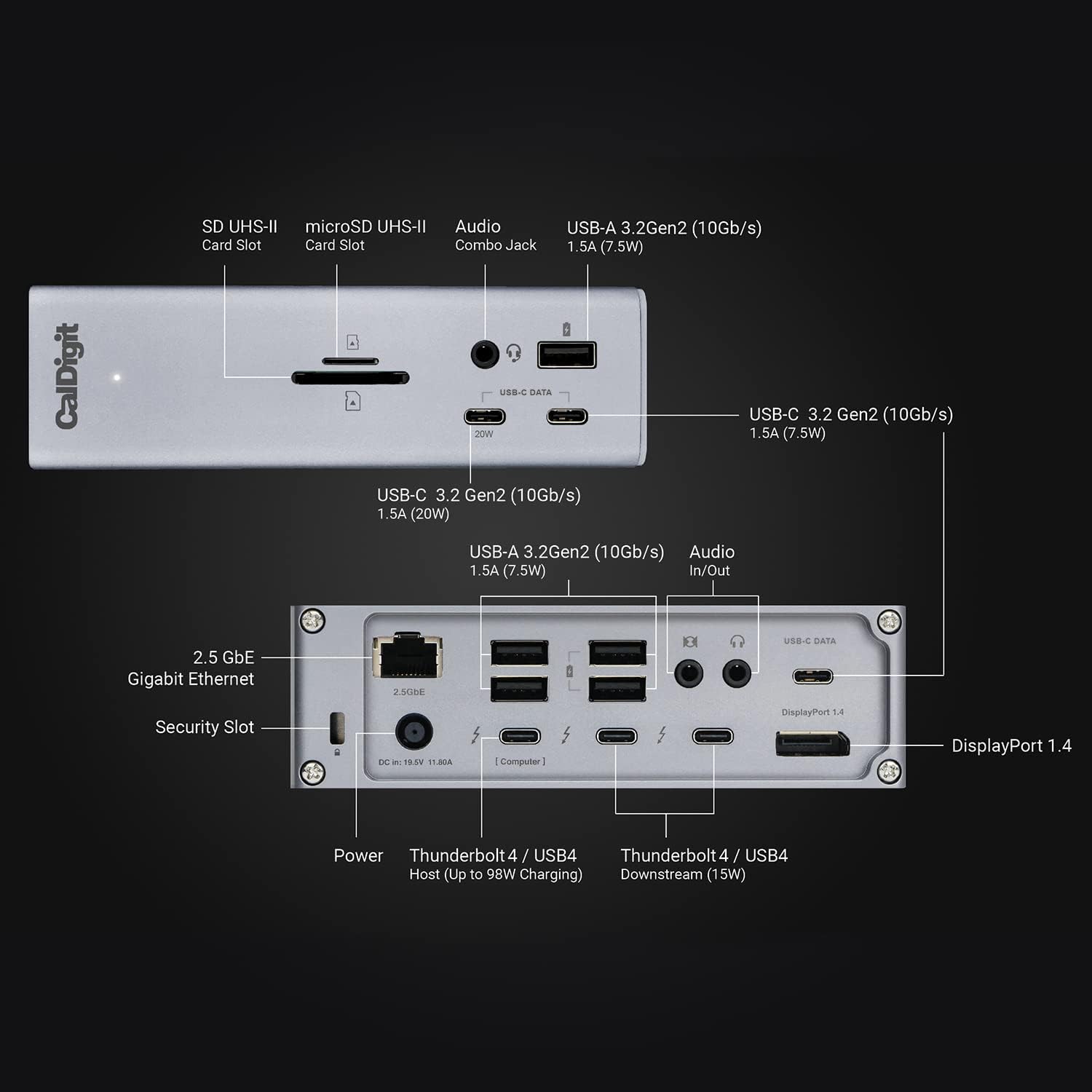 CalDigit TS4 Thunderbolt 4 Dock