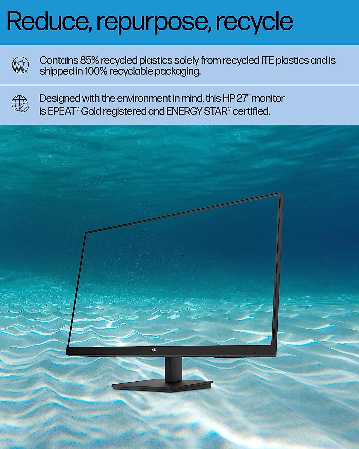 HP 27h Full HD Monitor