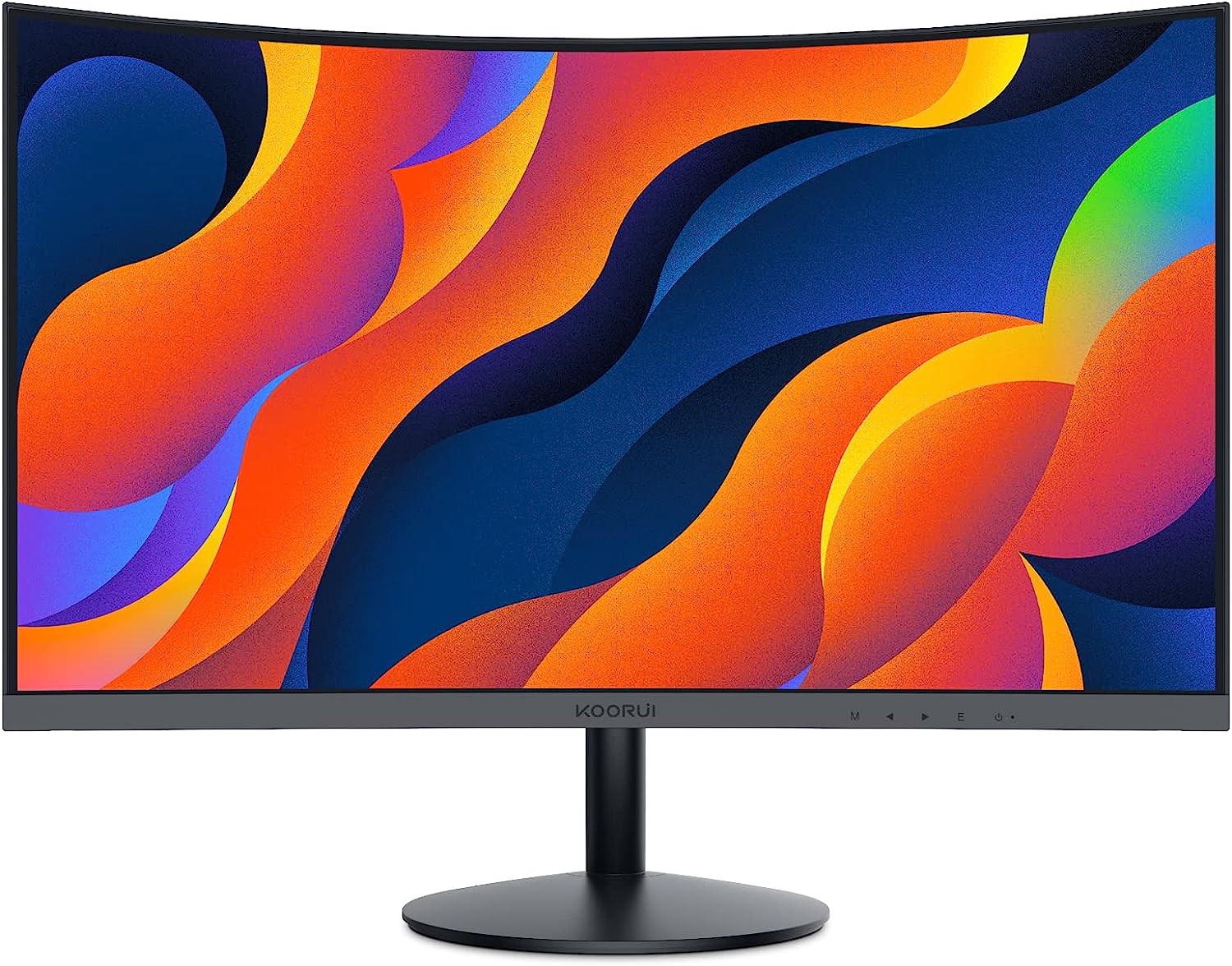 KOORUI 24-Inch Curved Computer Monitor: The Perfect Blend of Quality and Affordability