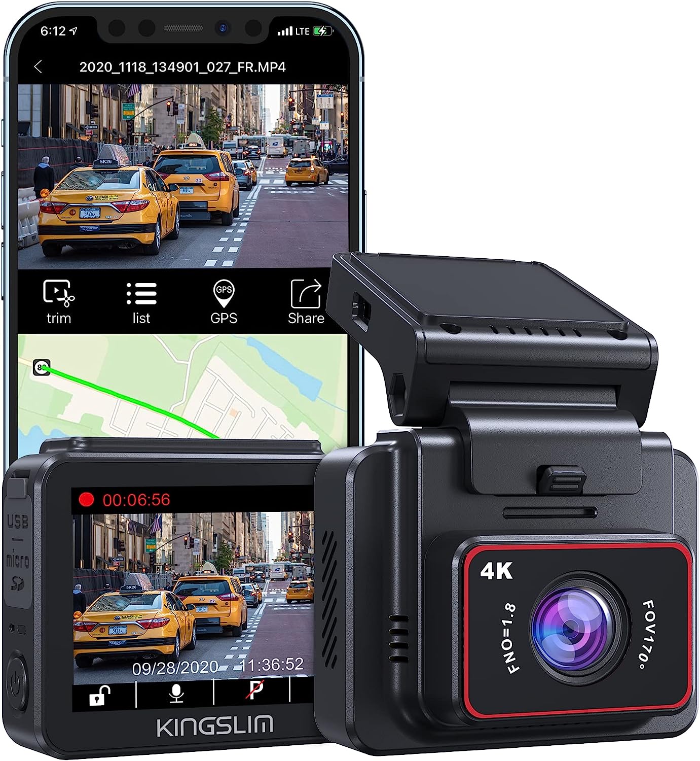 Kingslim D5-4K Dash Cam Review: Premium Features at an Affordable Price