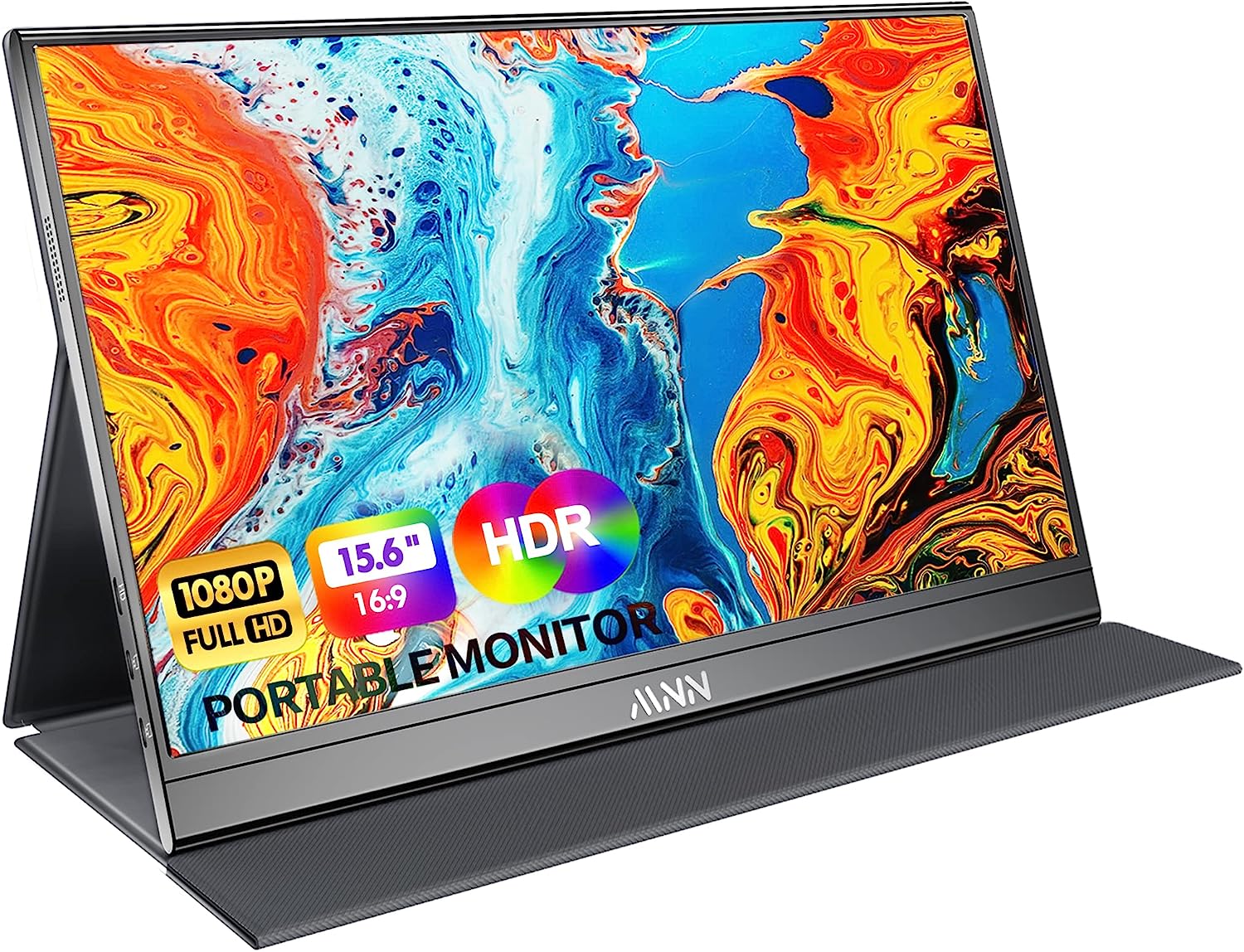 Maximize Your Display with MNN Portable 15.6inch Full HD Monitor