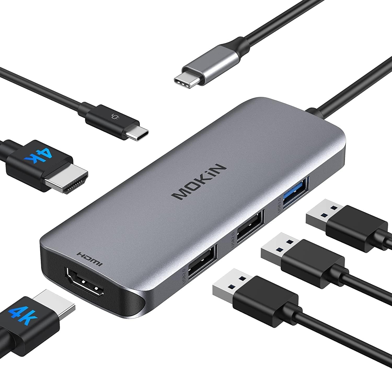 Unleash The Power of Connectivity: MOKiN USB C Dual HDMI Adapter Review.