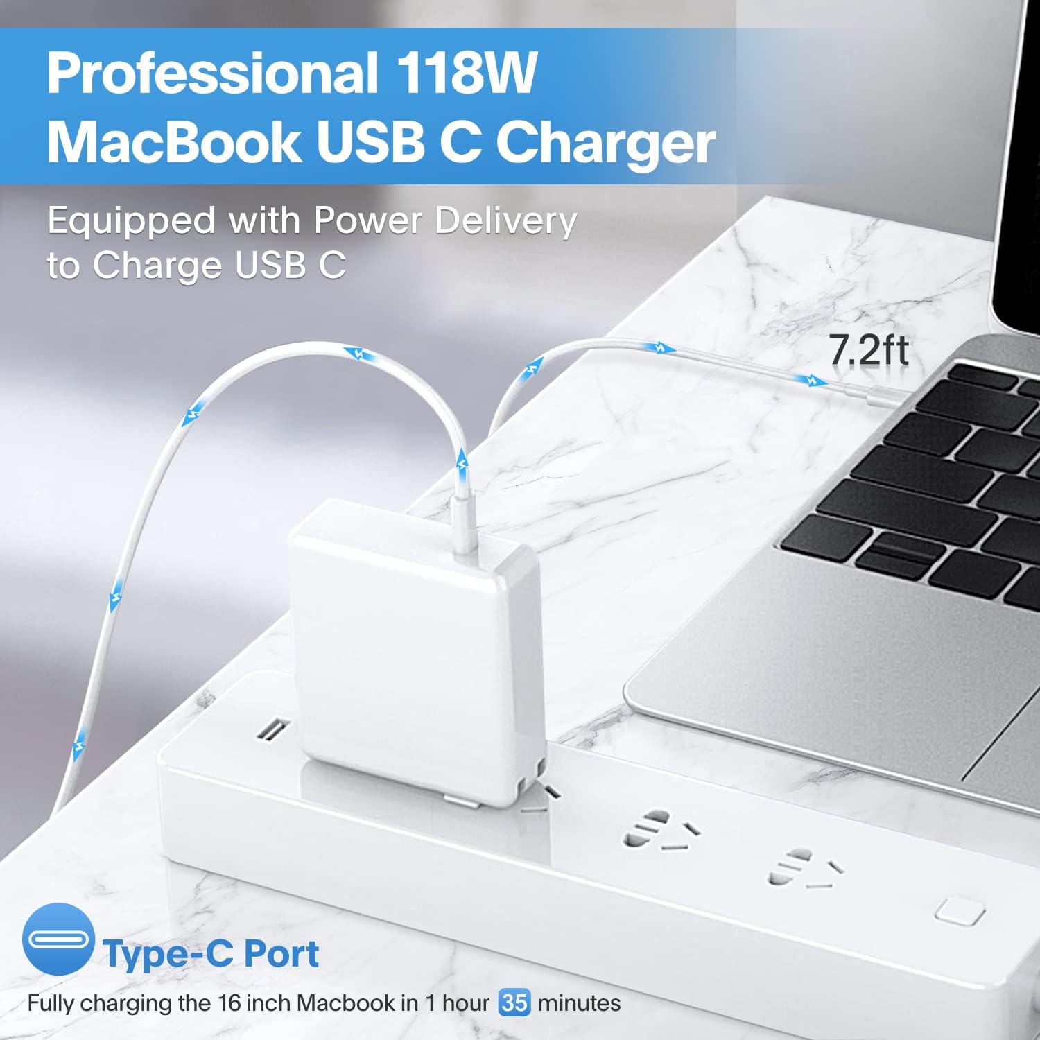 Mac Book Pro Charger 118W USB C