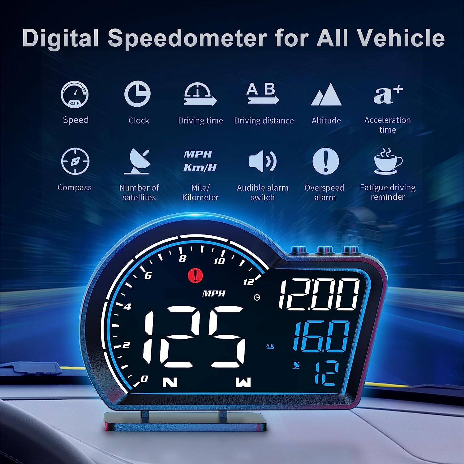 SinoTrack Digital GPS Speedometer