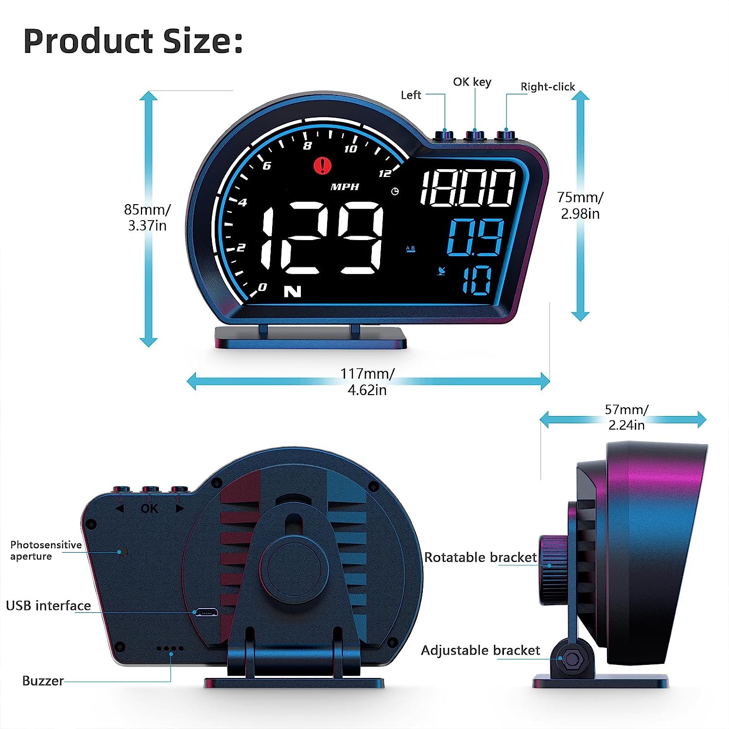 SinoTrack Digital GPS Speedometer