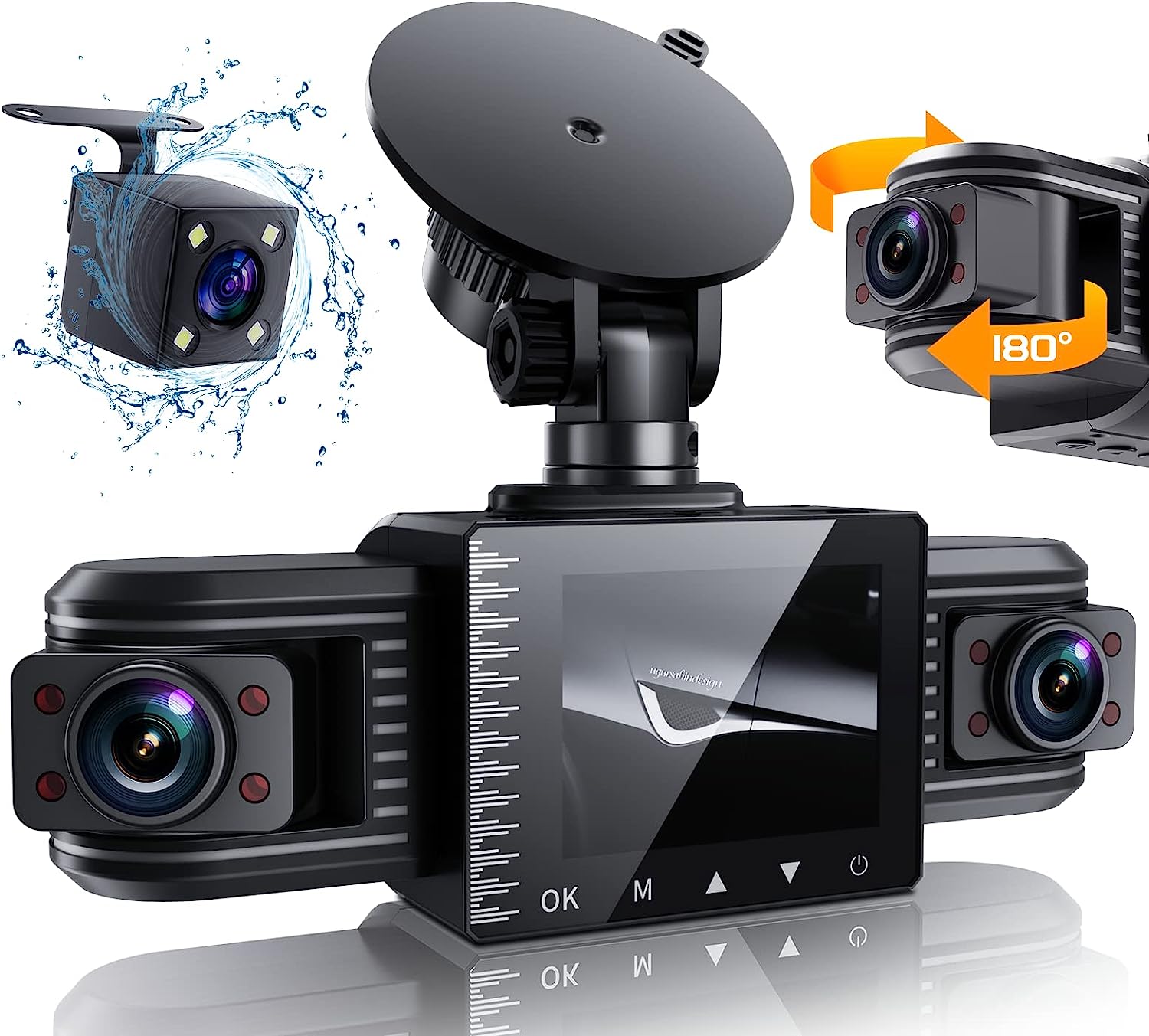 Comprehensive Review: iiwey T1-pro Triple Channel Dash Cam with Night Vision